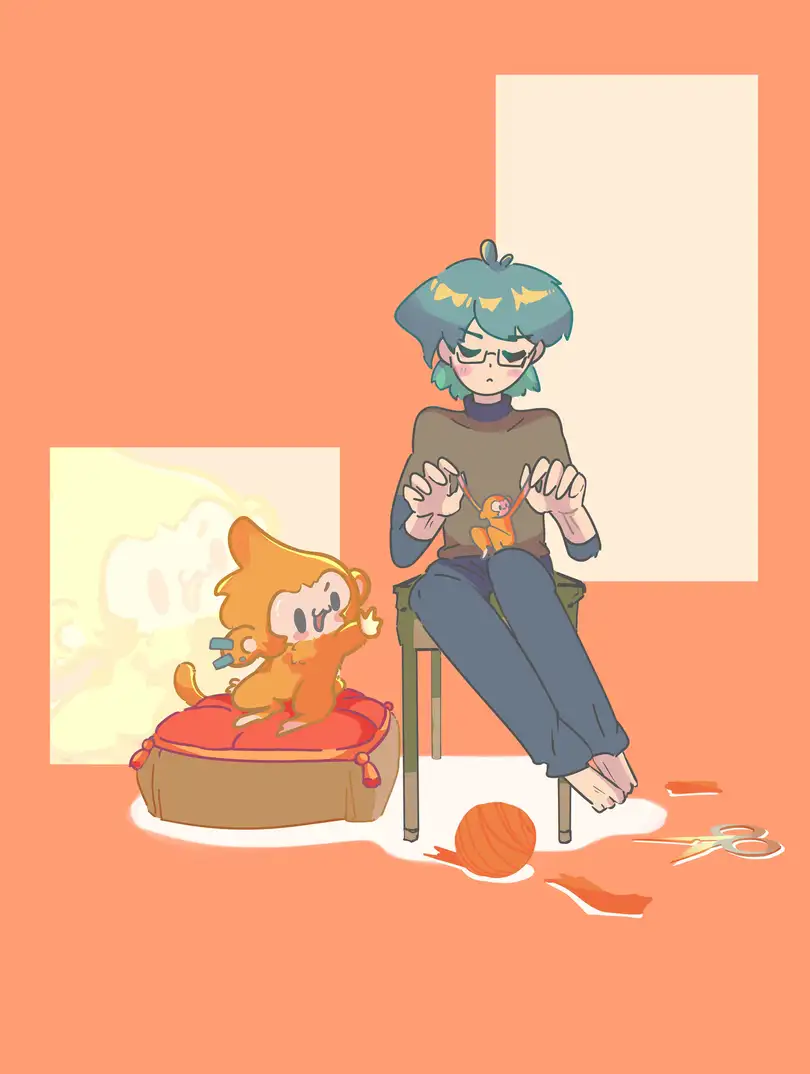 室友突然变成猴子，怎么办？！！